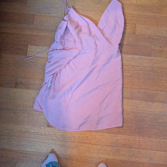 Pink Wrap Shirt - Picture 2 of 6